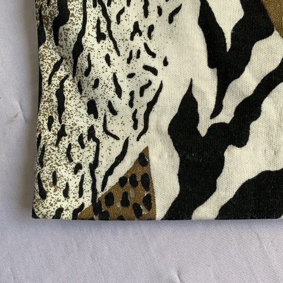 Vintage Crop Top Animal Print - Picture 3 of 5